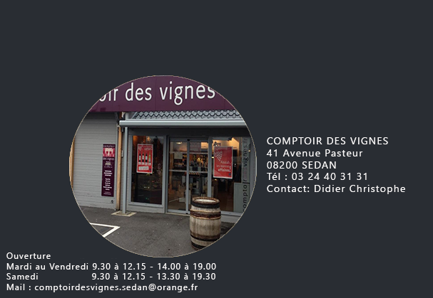 Comptoir des vignes Sedan by DB